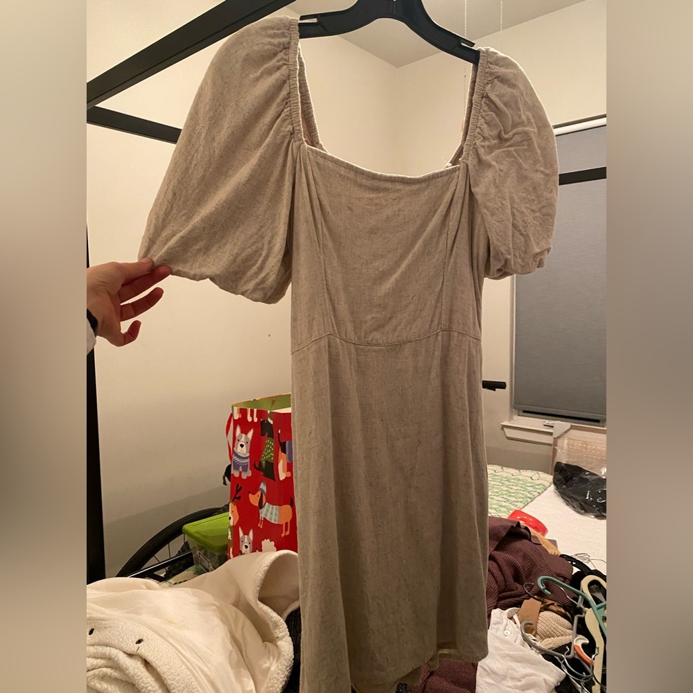 Linen Abercrombie dress size XS